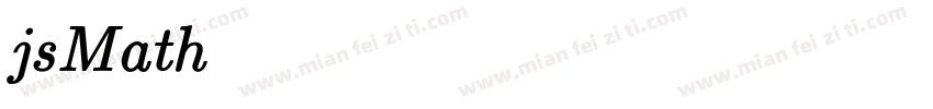 jsMath cmti10 cmti10字体转换
